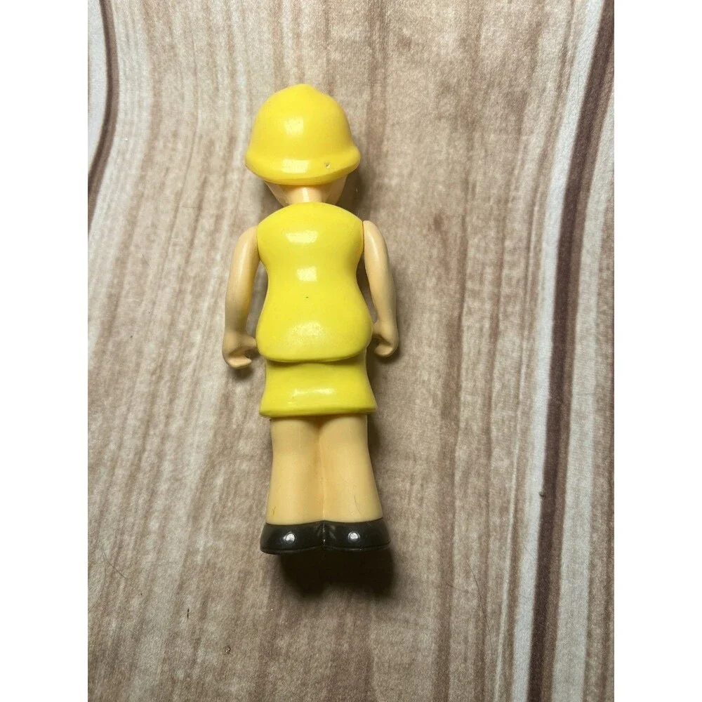 Little Tikes Doll House Size Mother Female Lady Doll Yellow Dress/Hair Vintage